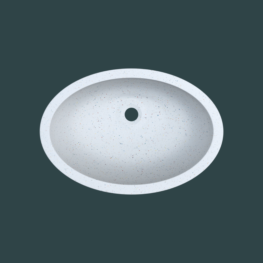 Integrated sink Oval II