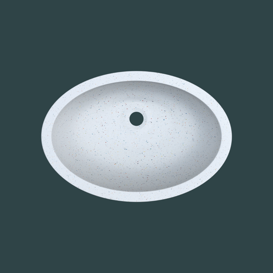Integrated sink Oval II