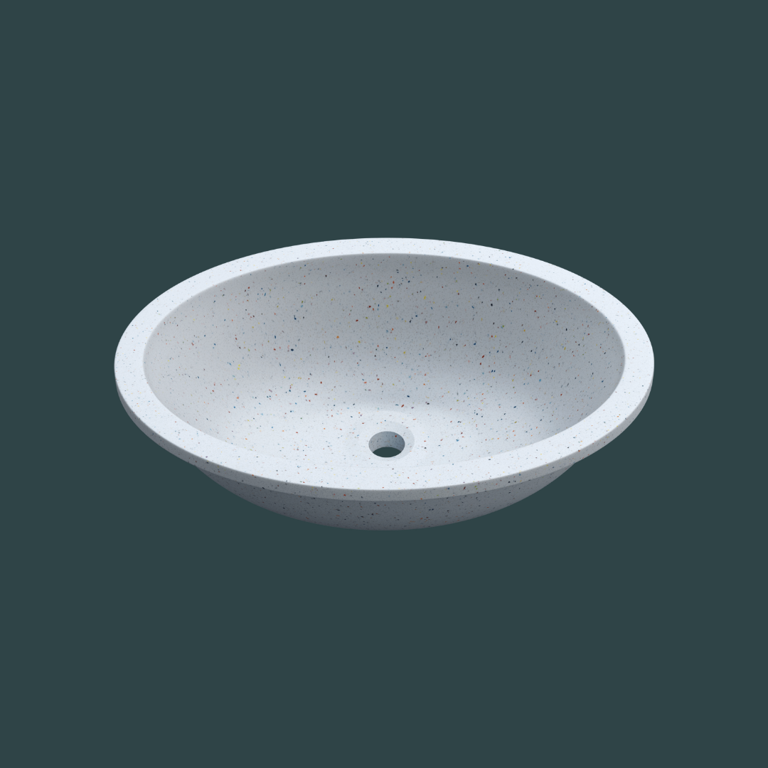 Integrated sink Oval I