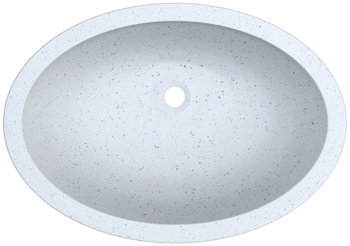 Integrated sink Oval III